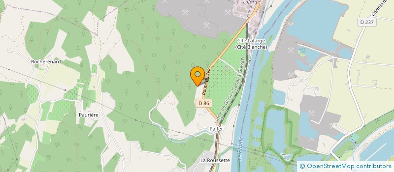 localisation de l'entreprise MADAME ERELL QUINTIN  VIVIERS