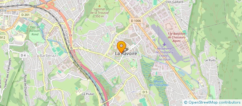 localisation de l'entreprise MADAME ERELLE DAGBETO  ALLEVARD