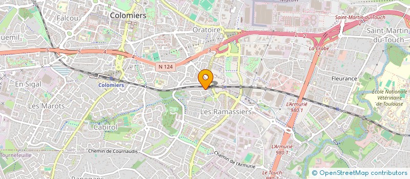 localisation de l'entreprise MADAME ERI HAMADA à COLOMIERS