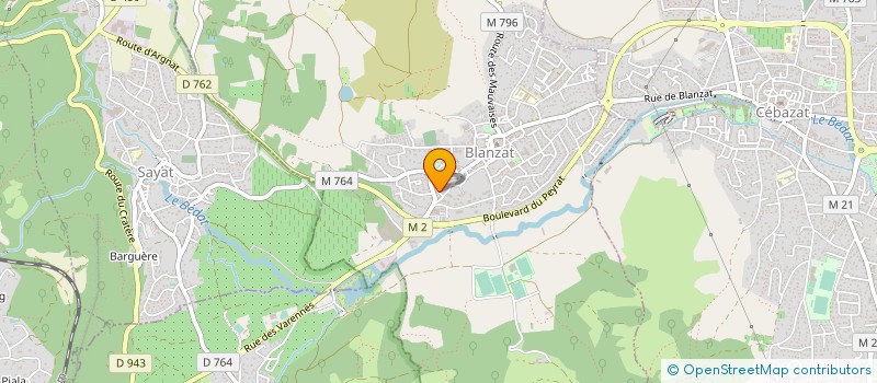 localisation de l'entreprise MADAME ERI IKEJI à BLANZAT