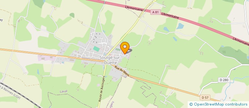 localisation de l'entreprise MADAME ERIC DELAUNEY  SOULGE-SUR-OUETTE