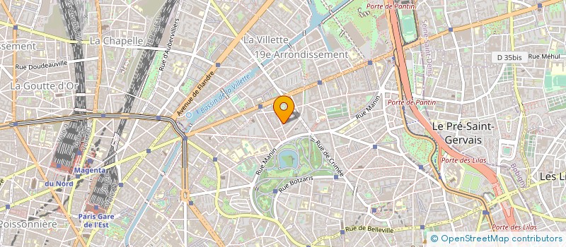 localisation de l'entreprise MADAME ERIC FENDRY  PARIS