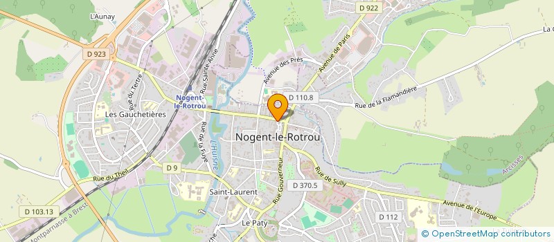 localisation de l'entreprise MADAME ERICA BOISMARE à NOGENT-LE-ROTROU