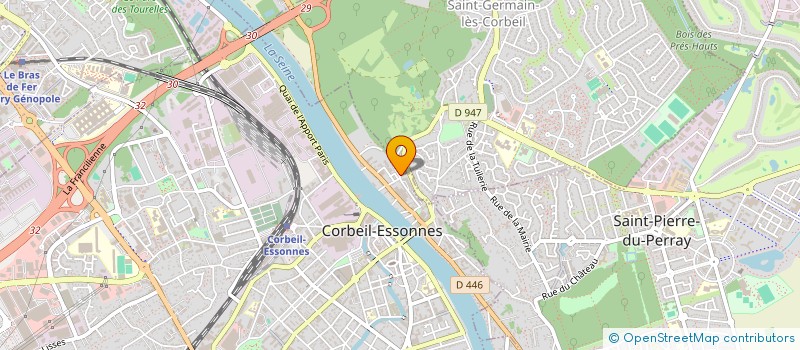 localisation de l'entreprise MADAME ERICA CARDOSO ROSEIRO à CORBEIL-ESSONNES