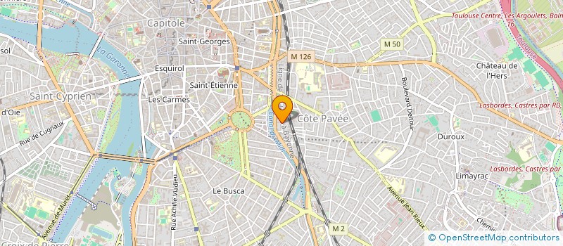localisation de l'entreprise MADAME ERICA FARGES à TOULOUSE