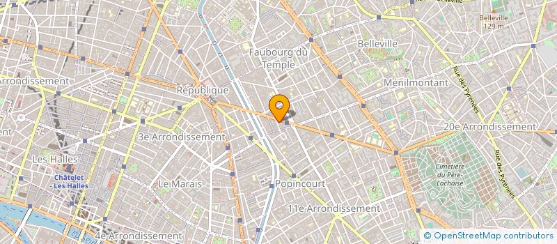 localisation de l'entreprise MADAME ERICA FRANCESE  PARIS