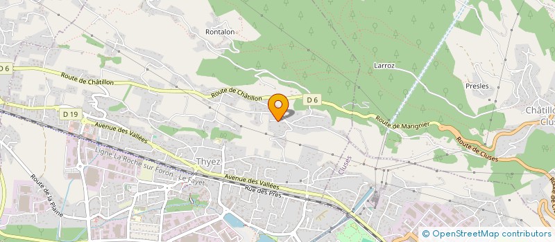 localisation de l'entreprise MADAME ERICA LOBUT  THYEZ