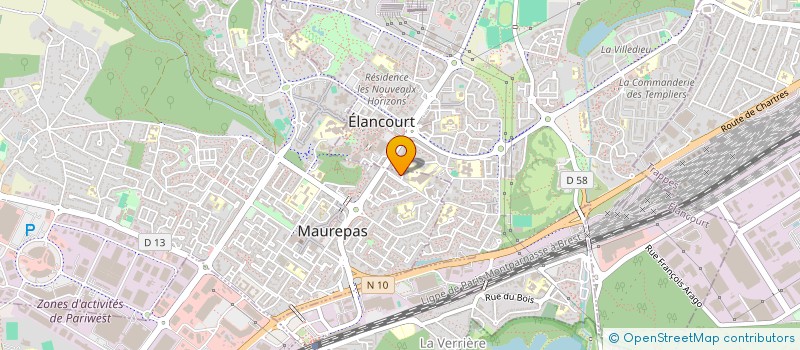 localisation de l'entreprise MADAME ERICA PEREIRA  MAUREPAS