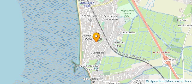 localisation de l'entreprise MADAME ERICA POGNANT à CHATELAILLON-PLAGE