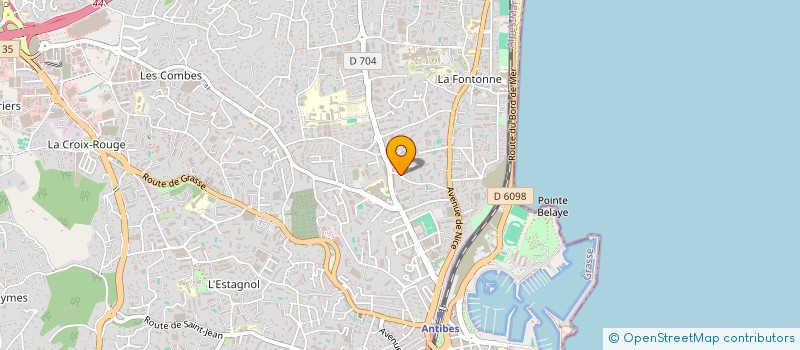 localisation de l'entreprise MADAME ERICA TRAPE  ANTIBES