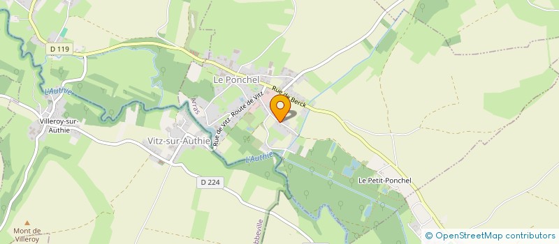 localisation de l'entreprise MADAME ERICIE LORENT à LE PONCHEL