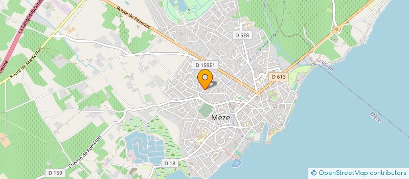 localisation de l'entreprise MADAME ERICKA BOUZANQUET à MEZE