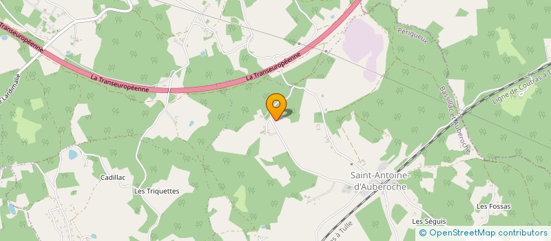 localisation de l'entreprise MADAME ERICKA COURAGEUX  BASSILLAC ET AUBEROCHE