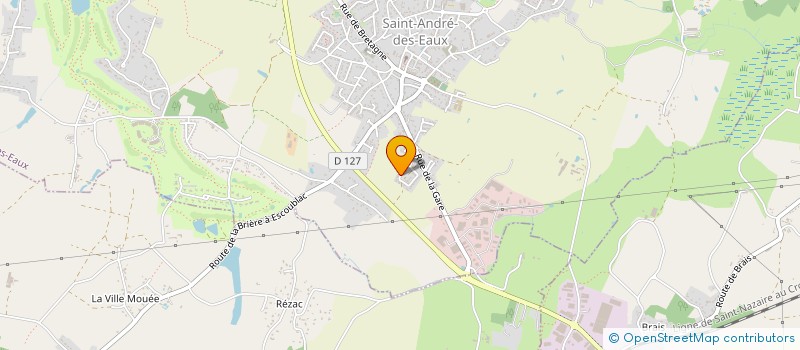 localisation de l'entreprise MADAME ERICKA FRUND  SAINT-ANDRE-DES-EAUX