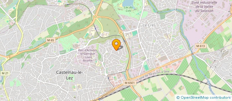 localisation de l'entreprise MADAME ERICKA LADE à CASTELNAU-LE-LEZ