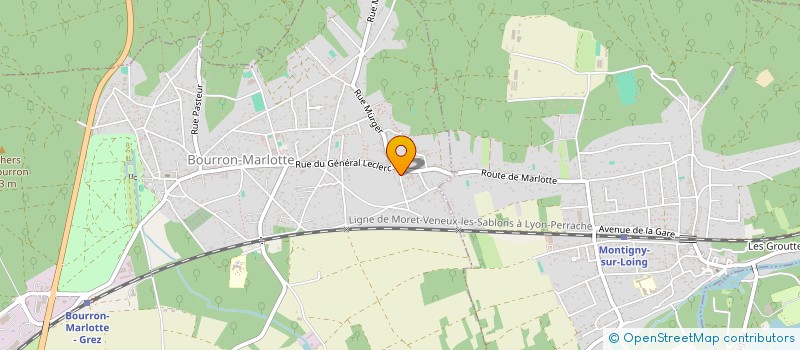 localisation de l'entreprise MADAME ERICKA MARIE-LAURE F BOI  BOURRON-MARLOTTE