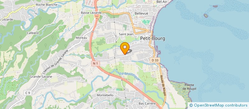 localisation de l'entreprise MADAME ERICKA OPTALY  PETIT-BOURG