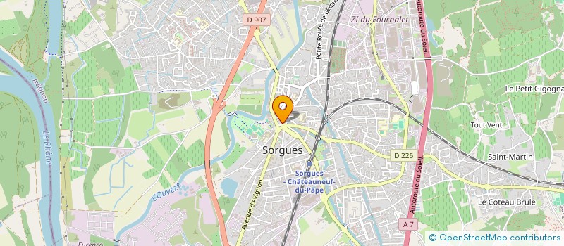 localisation de l'entreprise MADAME ERICKA POMEYROL  VEDENE