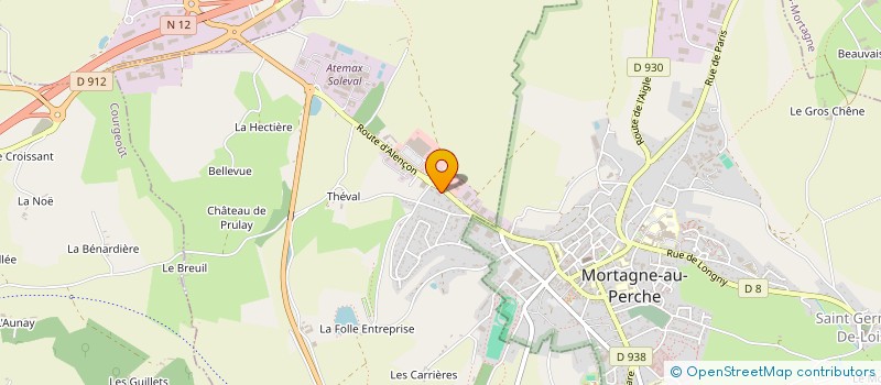 localisation de l'entreprise MADAME ERIKA ABDALLAH à MORTAGNE-AU-PERCHE