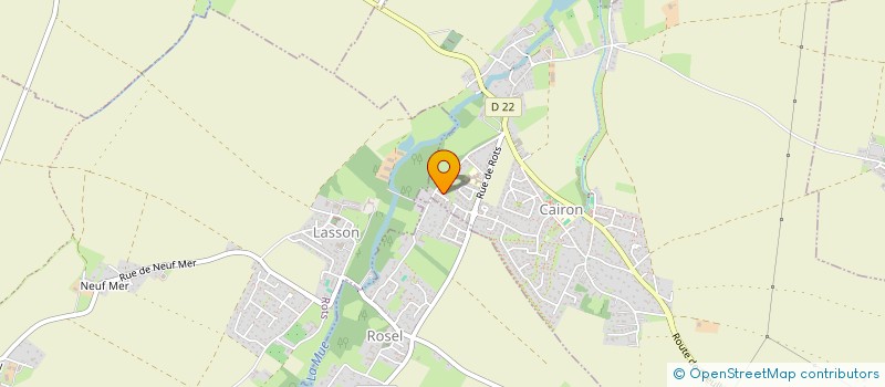 localisation de l'entreprise MADAME ERIKA ALIAMUS  CAIRON