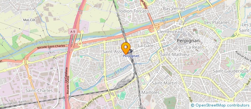 localisation de l'entreprise MADAME ERIKA AYAITE  PERPIGNAN