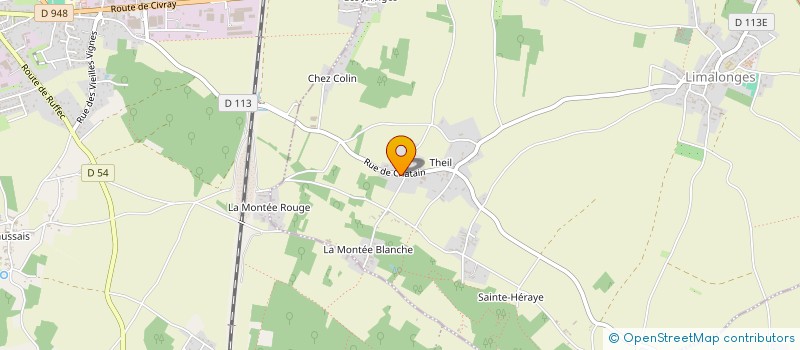 localisation de l'entreprise MADAME ERIKA BACHELIER  LIMALONGES