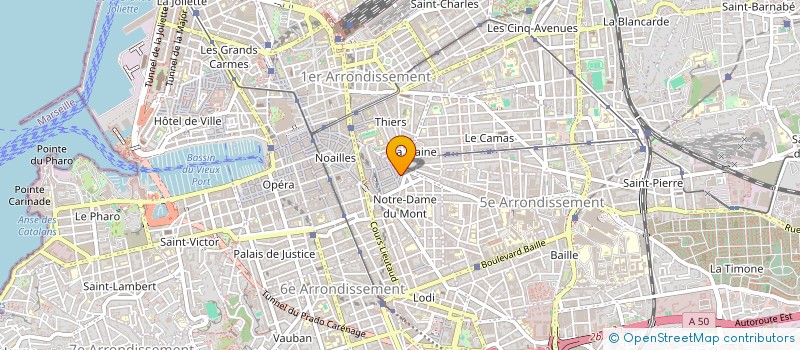 localisation de l'entreprise MADAME ERIKA BARTOLOMEI à MARSEILLE
