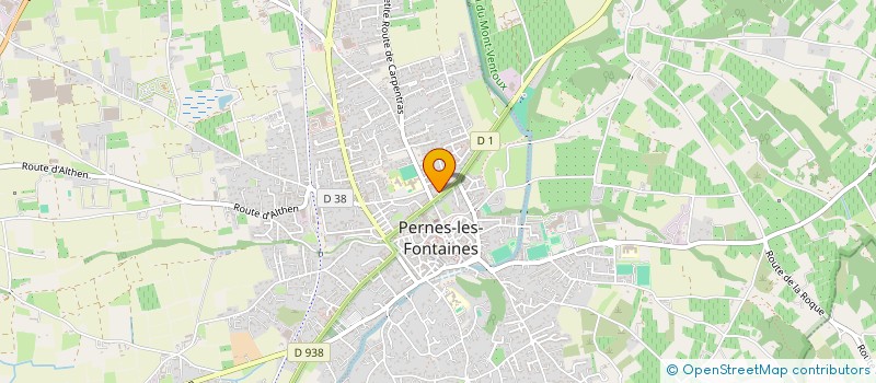 localisation de l'entreprise MADAME ERIKA BEDIER  PERNES-LES-FONTAINES