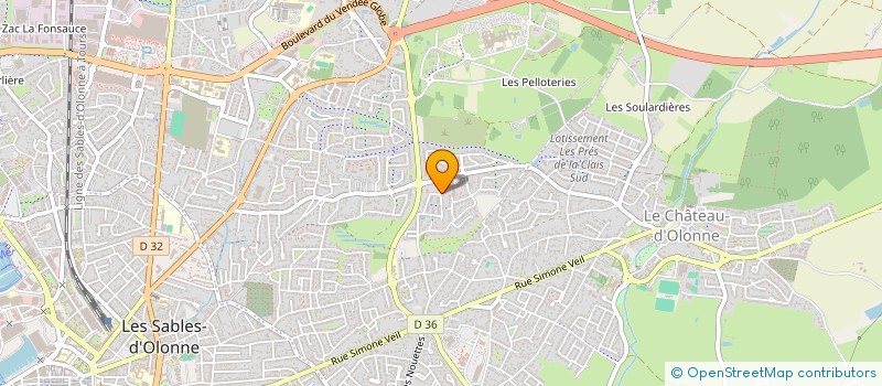 localisation de l'entreprise MADAME ERIKA BENHAMOU à LANDEVIEILLE