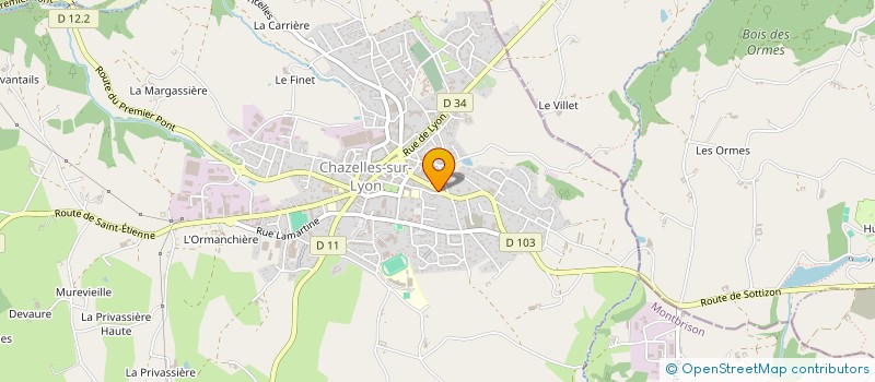 localisation de l'entreprise MADAME ERIKA BLANC  MEYS