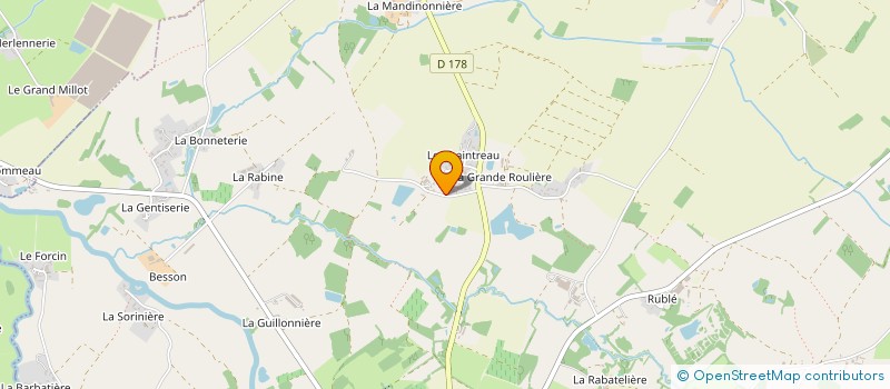 localisation de l'entreprise MADAME ERIKA BOUVET  SAINT-COLOMBAN