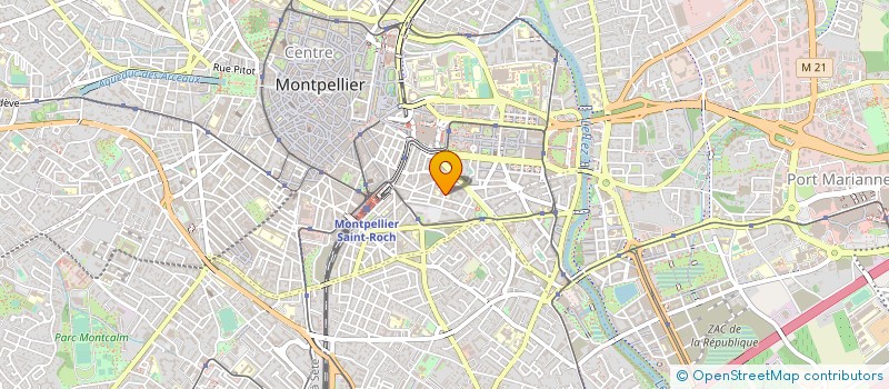 localisation de l'entreprise MADAME ERIKA CHALONO à MONTPELLIER