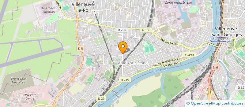 localisation de l'entreprise MADAME ERIKA COLLET à ABLON-SUR-SEINE