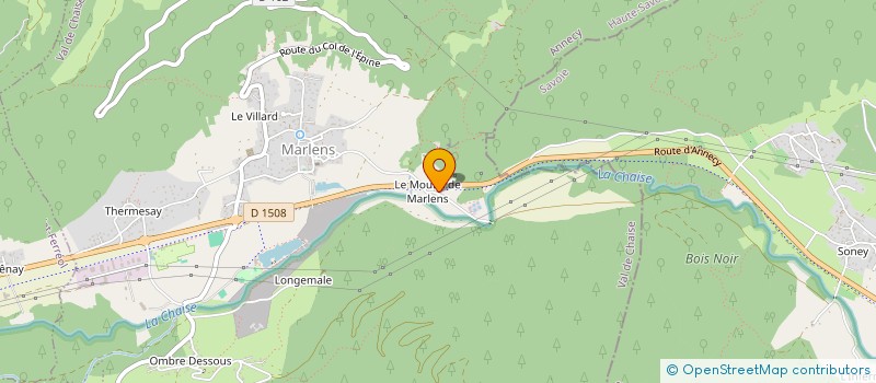 localisation de l'entreprise MADAME ERIKA COUSTOULIN  VAL DE CHAISE