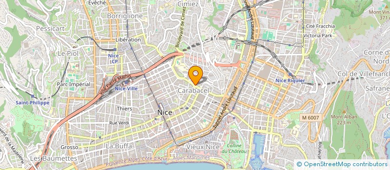 localisation de l'entreprise MADAME ERIKA CUOGHI  NICE