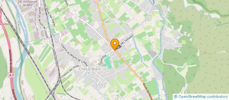 localisation de l'entreprise MADAME ERIKA DAUMAS  CHEVAL-BLANC