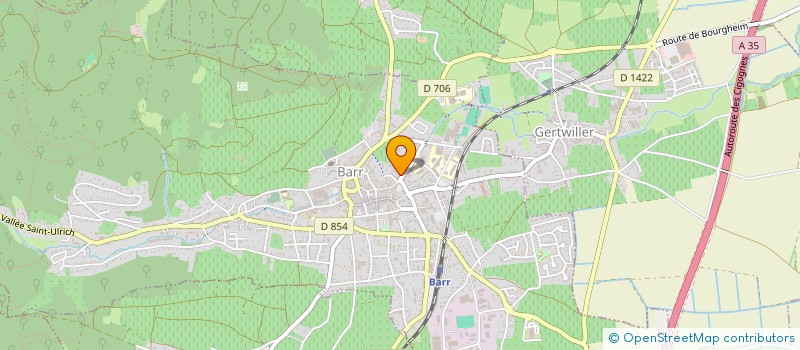 localisation de l'entreprise MADAME ERIKA DELOUP  LE TAMPON