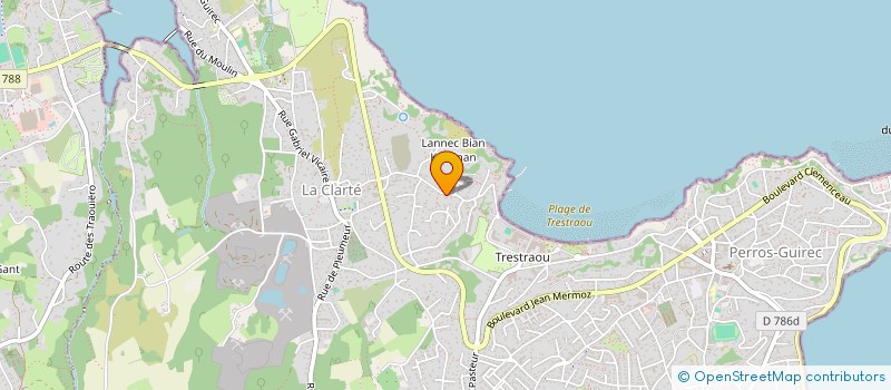 localisation de l'entreprise MADAME ERIKA EBBERS  PERROS-GUIREC