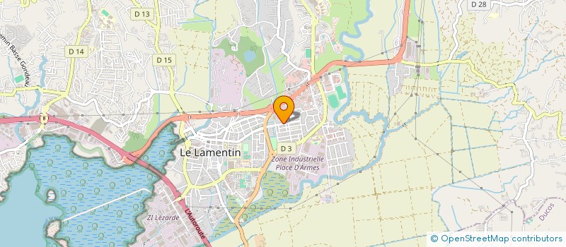 localisation de l'entreprise MADAME ERIKA ELICE  LE LAMENTIN