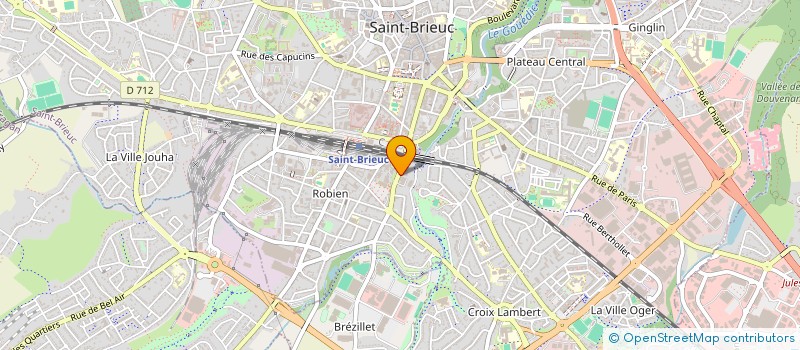 localisation de l'entreprise MADAME ERIKA ENGOUANG MBA à SAINT-BRIEUC