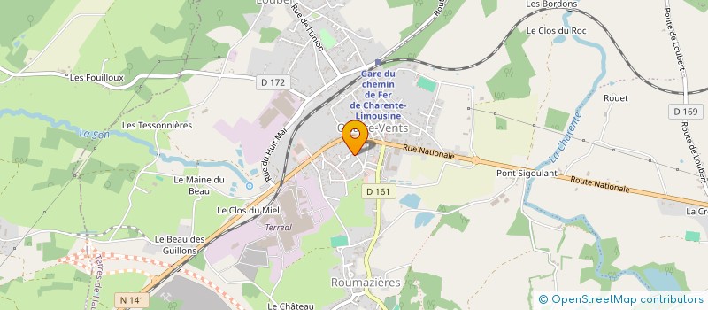 localisation de l'entreprise MADAME ERIKA GARGOVITH à TERRES-DE-HAUTE-CHARENTE