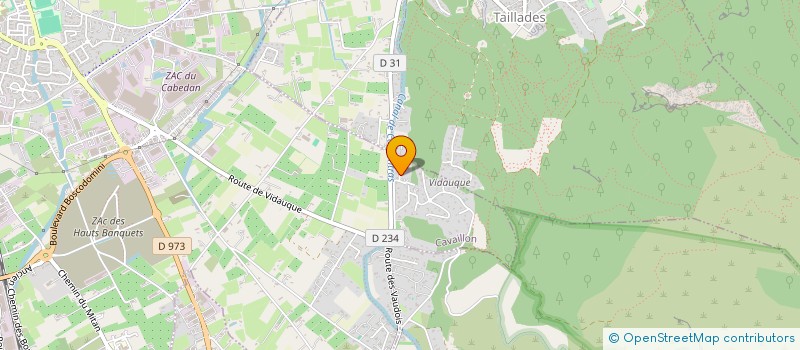 localisation de l'entreprise MADAME ERIKA GIRIN  CAVAILLON