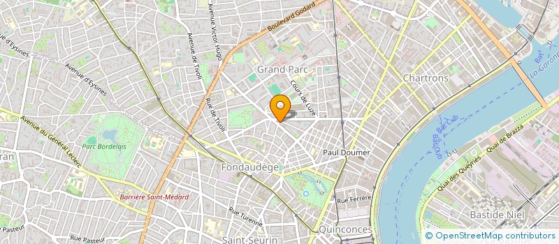 localisation de l'entreprise MADAME ERIKA HUERTA MARFIL  BORDEAUX