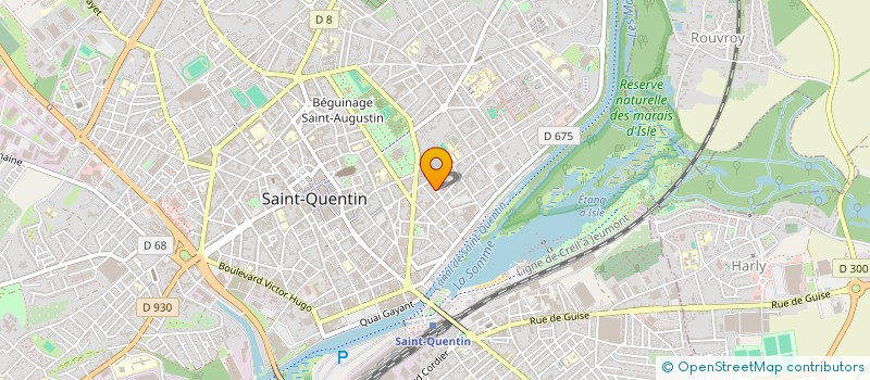 localisation de l'entreprise MADAME ERIKA JAMBOR à SAINT-QUENTIN
