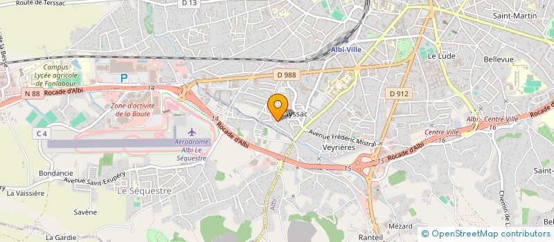 localisation de l'entreprise MADAME ERIKA JAZEDE à ALBI