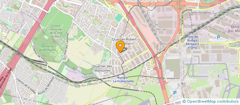 localisation de l'entreprise MADAME ERIKA JEANNOT  RUNGIS