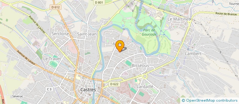 localisation de l'entreprise MADAME ERIKA JUHASZ à CASTRES