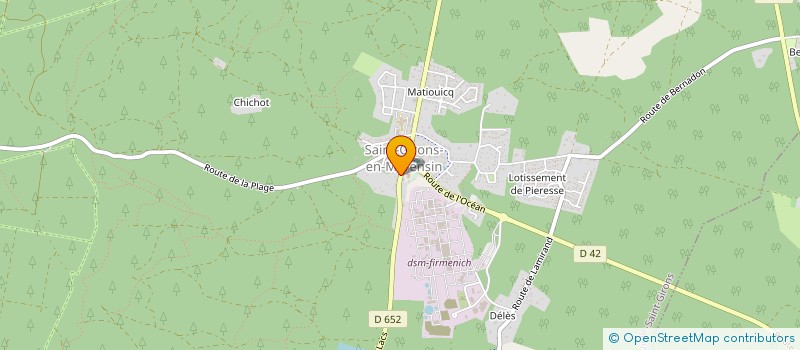 localisation de l'entreprise MADAME ERIKA LAVIGNE  VIELLE-SAINT-GIRONS