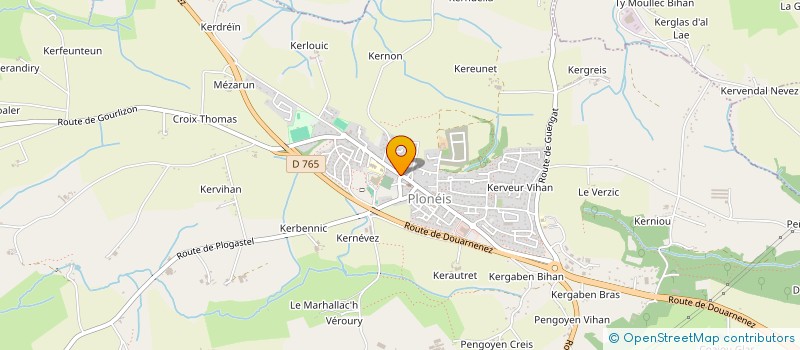 localisation de l'entreprise MADAME ERIKA LE GALLOU  PLONEIS