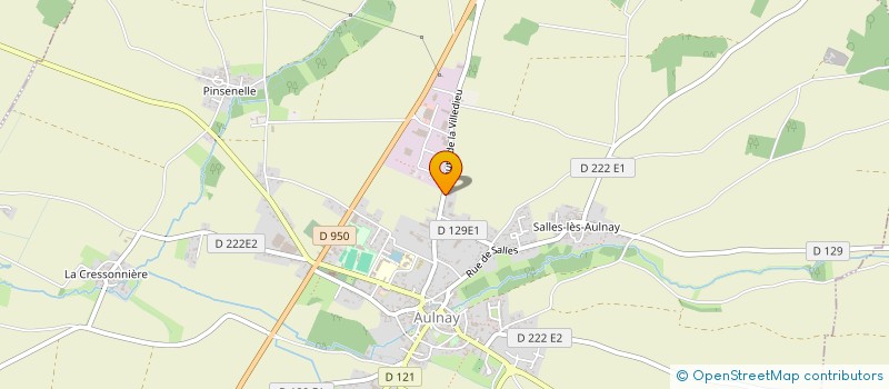 localisation de l'entreprise MADAME ERIKA LEMOUEL  AULNAY